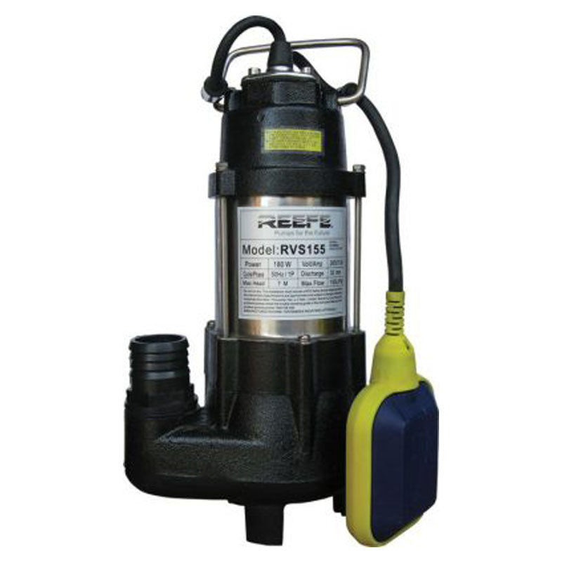 REEFE RVS155 Premium Vortex Sump Pump with Float Switch 155L/min
